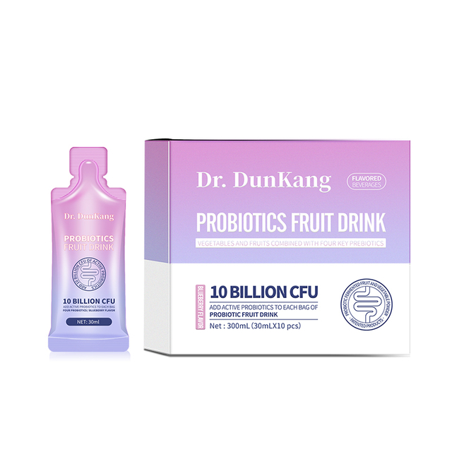La boisson probiotique aux fruits et l&eacute;gumes DunKang avec des bact&eacute;ries CFU est bonne pour la sant&eacute; intestinale.