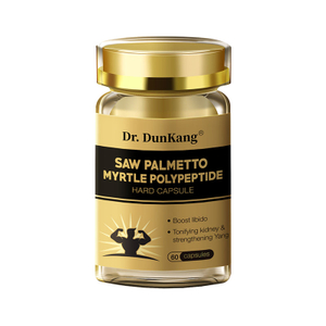 Capsules de peptides de palmier nain et de damiana