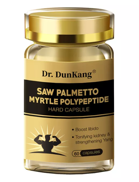 Capsules de peptides de palmier nain et de damiana