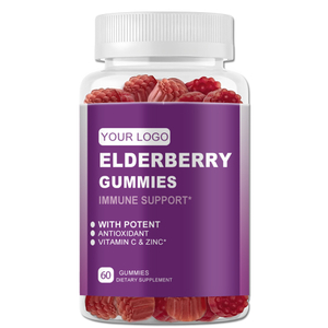 Gummies adultes faites sur commande de sureau d'ODM d'OEM