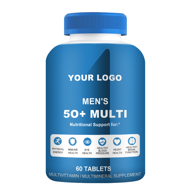 Multivitamines compl&egrave;tes pour hommes de 50 ans et plus
